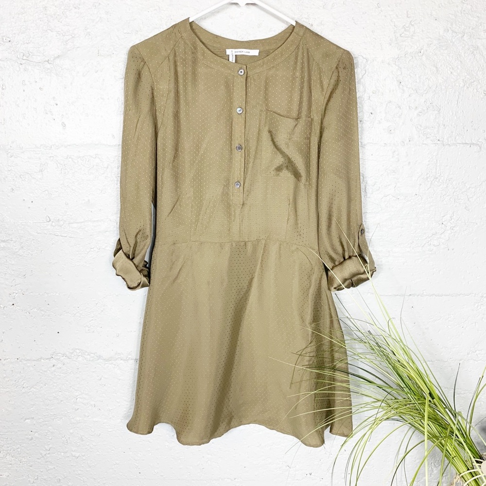 Derek Lam 10 Cosby Silk Dress